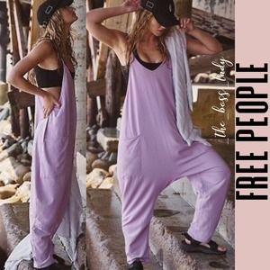 Free People Hot Shot onesie one-piece jumpsuit romper Chive blossom overall